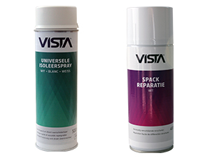 Vista Isoleerspray + Spack reparatie